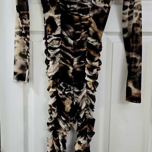 AKIRA Animal Print Jumpsuit